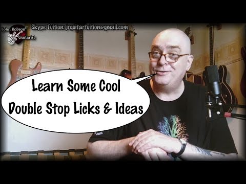 | Guitar Lesson | Learn Some Cool Double Stop Licks & Ideas |