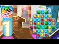 Candy Crush Soda Saga Gameplay Walkthrough Part 1 Level 1 10 Completed IOS Android