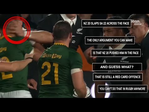 SA vs NZ Part 2: Kirifi Slaps Sacha – Yet, No Red Card?