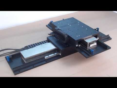 Crossed Roller Brushless Linear Motor Positioning Stage - XRS-19-09-XY-001