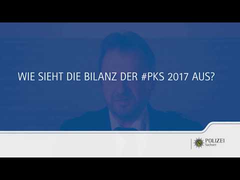 Polizeiliche Kriminalstatistik 2017 | Kriminalitätsentwicklung in Sachsen
