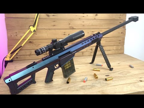 Barrett a 100% accurate shooting sniper toy gun