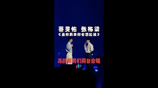 蔡旻佑&张栋梁《当你孤单你会想起谁》惊喜合唱【就要和你在一起 大马站】