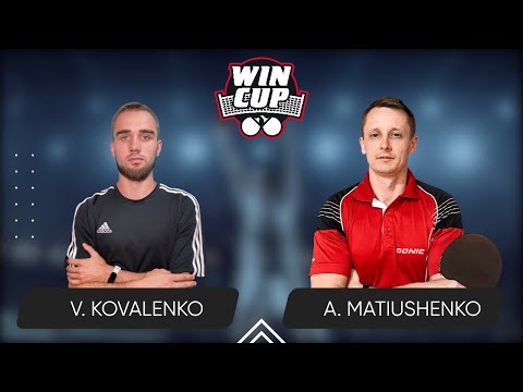 21:45 Viacheslav Kovalenko - Andrii Matiushenko West 4 WIN CUP 30.08.2024 | Table Tennis WINCUP
