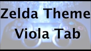Learn the Zelda Theme on Viola - How to Play Tutorial