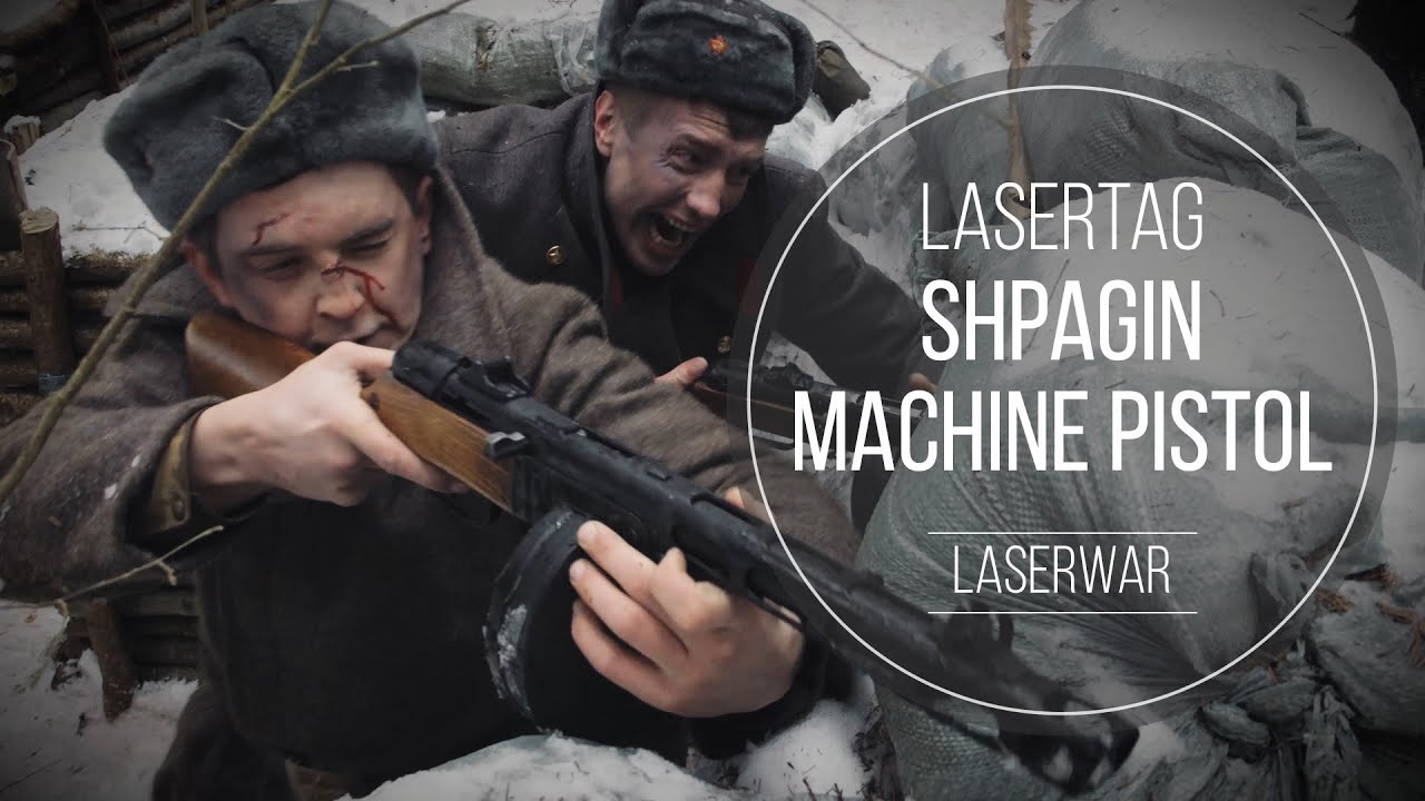 Lasertag Shpagin machine pistol