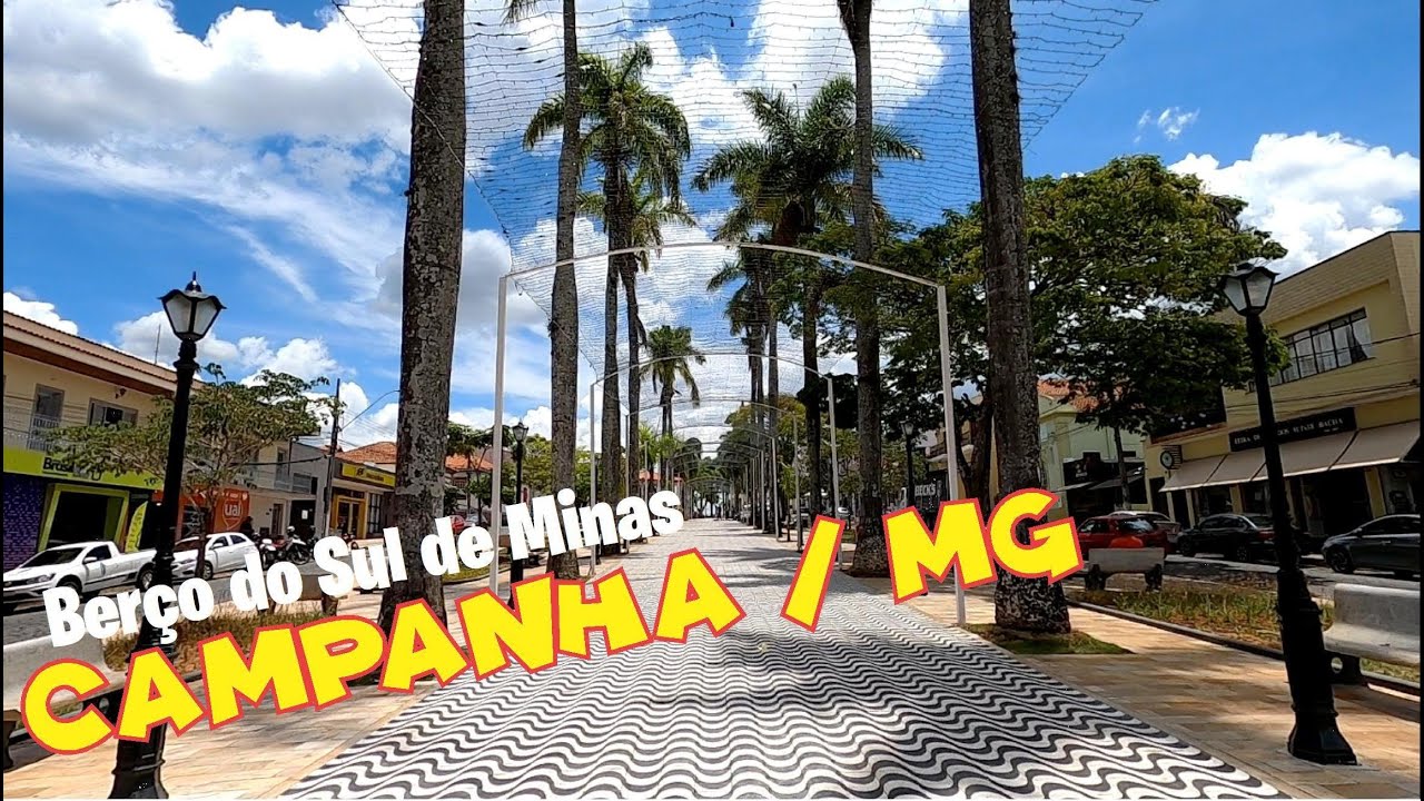 CAMPANHA / MG - Terra de VITAL BRASIL . Centro da cidade . 08/12/2025