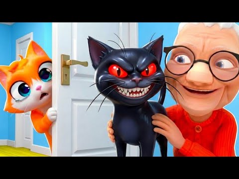Granny ADOPTED An EVIL Kitten... (I Am Cat)