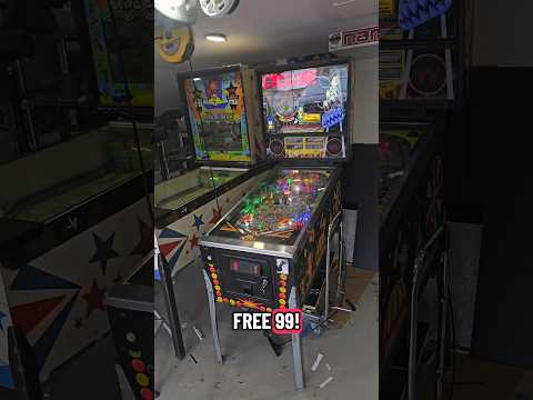 What a crazy sunday! not 1 but 2 FREE.99 PICK UPS?!#pinball #arcade #mancave