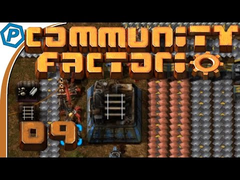 Making Rail, & MrWashingToad makes friends with Biters | Factorio | Community Server | #9