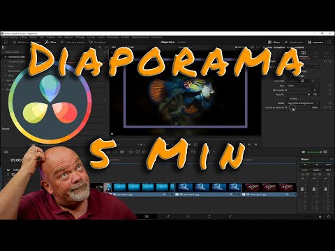 Créer un diaporama en 5 minutes avec DaVinci Resolve : Tutoriel avec bonus de diaporama sous-marin