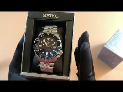 Seiko 5 Sports GMT SSK003 Unboxing & Review SBSC003 Blueberry Batman 4K