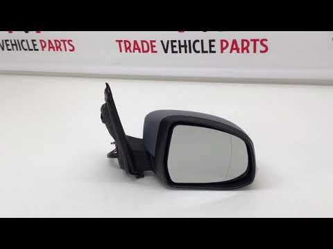 Fits Ford Focus 2008-2011 Door Wing Mirror Electric Heated Primed Power Fold Driver Side video