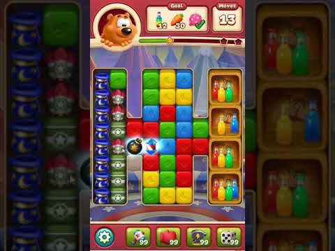 Toon Blast Level 3177 NO BOOSTERS - A S GAMING ✔️