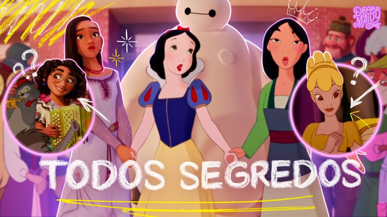 TODOS SEGREDOS do FILME DOS PERSONAGENS DISNEY JUNTOS!!! 💣 | Análise completa