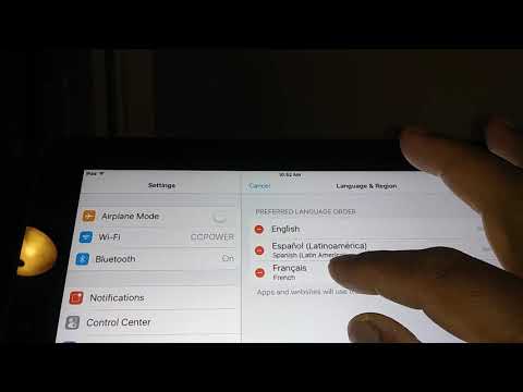 How to Change language on iPad | how to change the system language on any iPhone or any iPad