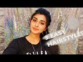 My Top 3 Fav Hairstyles In 1 MIN NO HEAT GARIMA PARIHAR
