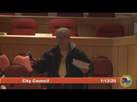 City Council CIP Work Session 1.13.20