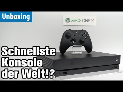 Xbox One X: Unboxing &amp; Tipps zum Umstieg auf die 4K@60fps-Konsole