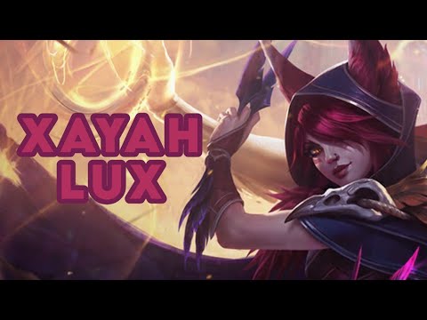 Xayah e Lux vs Aphelios e Poppy | Duo Bot Gameplay