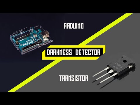 Transistor Vs Arduino, in making of Darkness Sensor || Project with LDR || CODE HUB