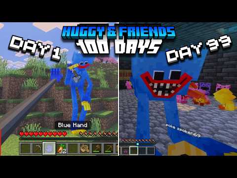 100 Days with Huggy & Friends!