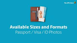 Passport Photos - Available Sizes - The UPS Store #63