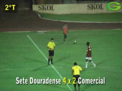 Os gols de Sete Douradense 4 x 2 Comercial - Campeonato Sul-mato-grossense de Futebol