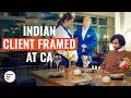 INDIAN CLIENT FRAMED AT CAFE | @DramatizeMe
