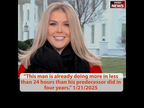 Press Sec: Trump doing more in 24 hrs than Biden in 4 yrs; differences between Trump & Biden
