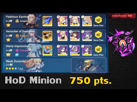 Honkai Impact 3rd SEA : EX Abyss Nirvana HoD Minion (IMG+) 465D (750pts.)
