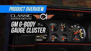 Upgrade your G-Body with Classic Instrument's G-Body Gauge Cluster