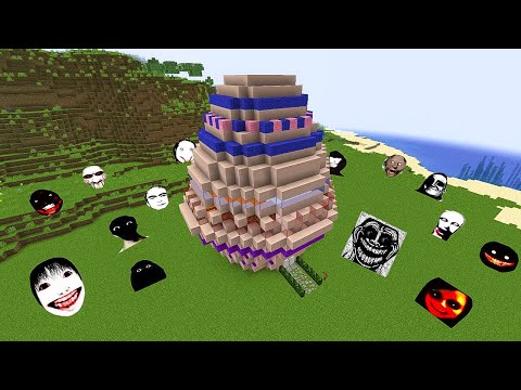 SURVIVAL EASTER EGG HOUSE PART WITH 100 NEXTBOTS in Minecraft   Gameplay   Coffin Meme