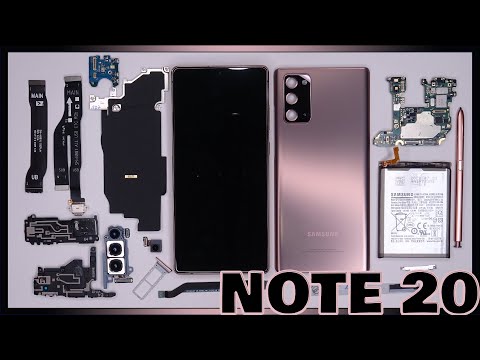 Samsung Galaxy Note 20 Disassembly Teardown Repair Video Review