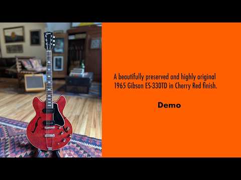 Gibson ES-330TD early 60s - Cherry image 16