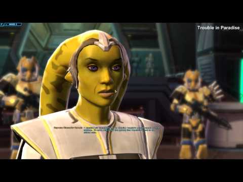 SWTOR Makeb Republic story cutscene - Trouble in Paradise- Part 1/9