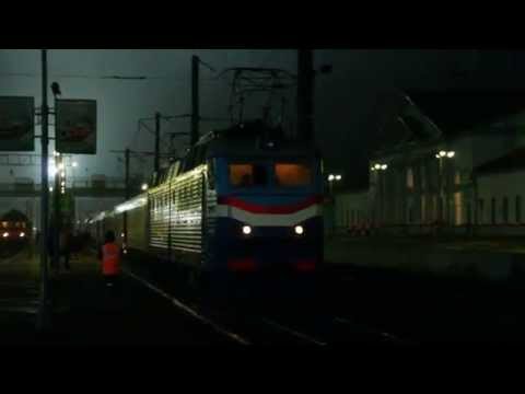 ЧС7-040. Полёт со скоростным поездом №22
