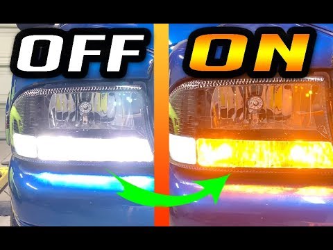 3157 LED SWITCHBACK BULBS WHITE TO AMBER - JDMastar - DODGE DAKOTA