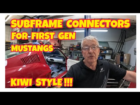 Subframe Connectors for First Gen Mustangs.  Kiwi Style!!!
