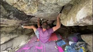 Video thumbnail of Marmot Lair, V9. Lincoln Lake