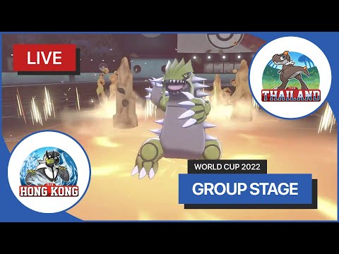 Akkarapon Wantanatawatos 🇹🇭 vs Yuen Nga Hin 🇭🇰 - Group Stage - World Cup of Pokémon VGC 2022