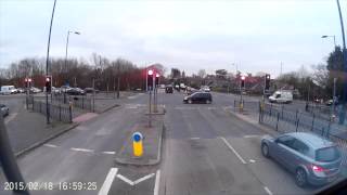 preview picture of video 'Horndean Bus Lane'