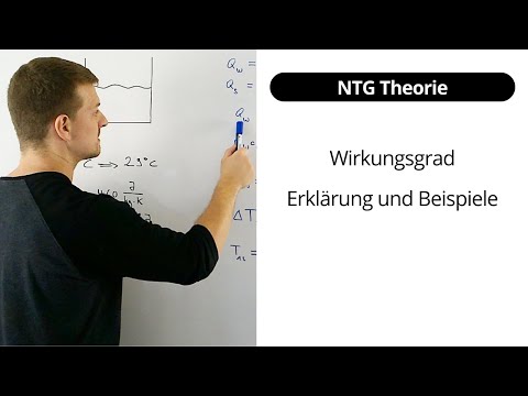 NTG Theorie - Wirkungsgrad, Erklärung und Beispiele