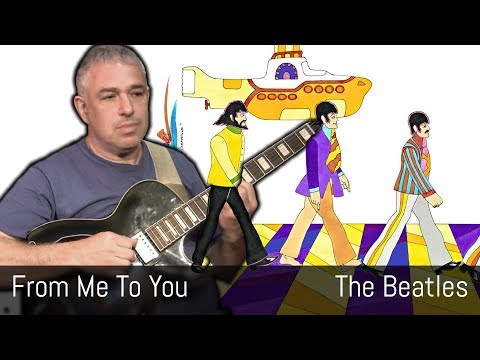 From Me To You, The Beatles, Fingerstyle Acoustic Guitar