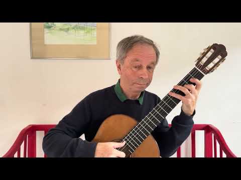 Leksands skänklåt - Swedish Folk song. Göran Söllscher,guitar.
