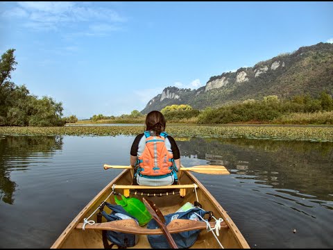 Brivio - Fiume Adda, canoa canadese
