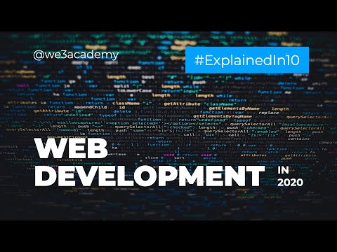Web Development In 2020