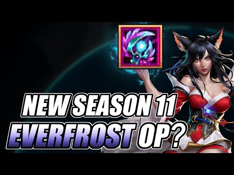 SEASON 11 AHRI GLACIAL IS POSSIBLE?! League of Legends Everfrost Build PBE ~ LegitKorea Rank 1 Ahri