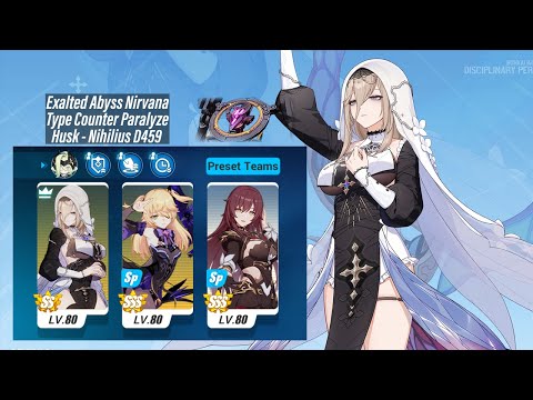 EX Abyss Nirvana - Type Counter Paralyze Husk D459 (744 Points) DiP/PV/GD  [Honkai Impact 3rd SEA]