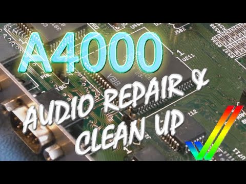 Commodore Amiga A4000 Audio Repair & Clean Up (Cathers Part 5)